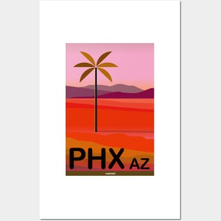 Phoenix Arizona Travel Poster Posters and Art